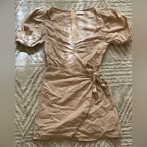 Mini wrap dress
